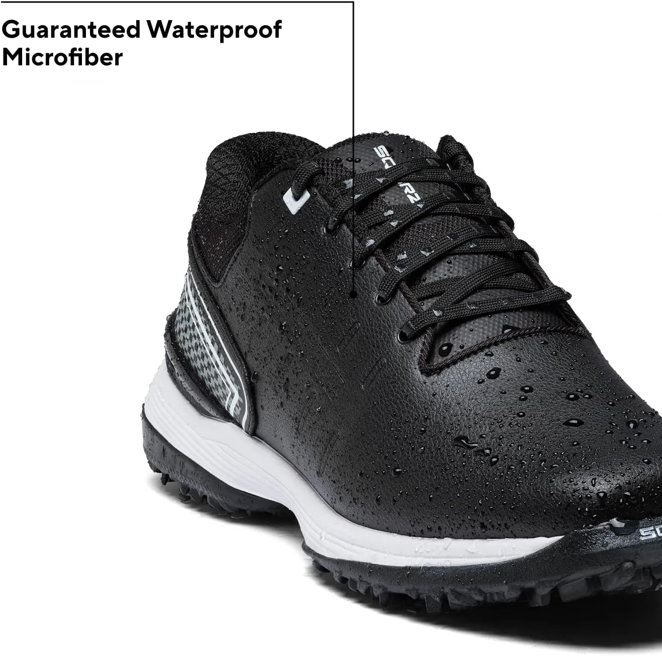 SQAIRZ Speed ProS2 Men's Athletic Golf Shoes, Designed for Balance & Performance, Replaceable Spikes, Waterproof