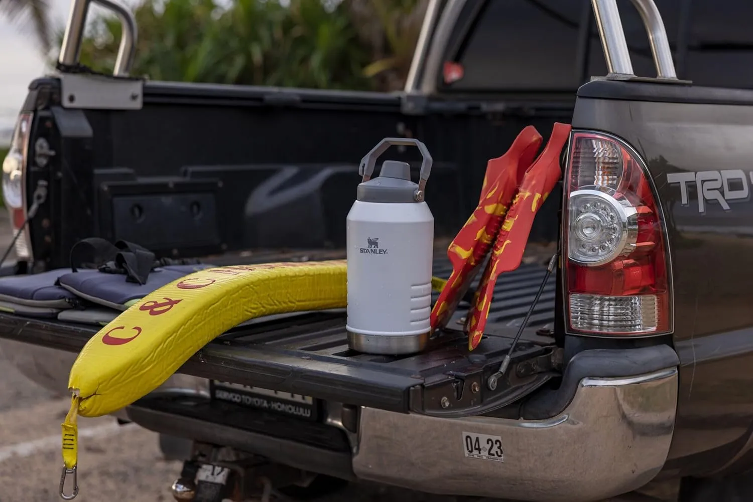 Stanley IceFlow Fast Flow Jug with Handle 96 oz | Twist On Angled Spout Lid | Leakproof for Travel and Sports | Insulated Stainless Steel | BPA-Free | Fog