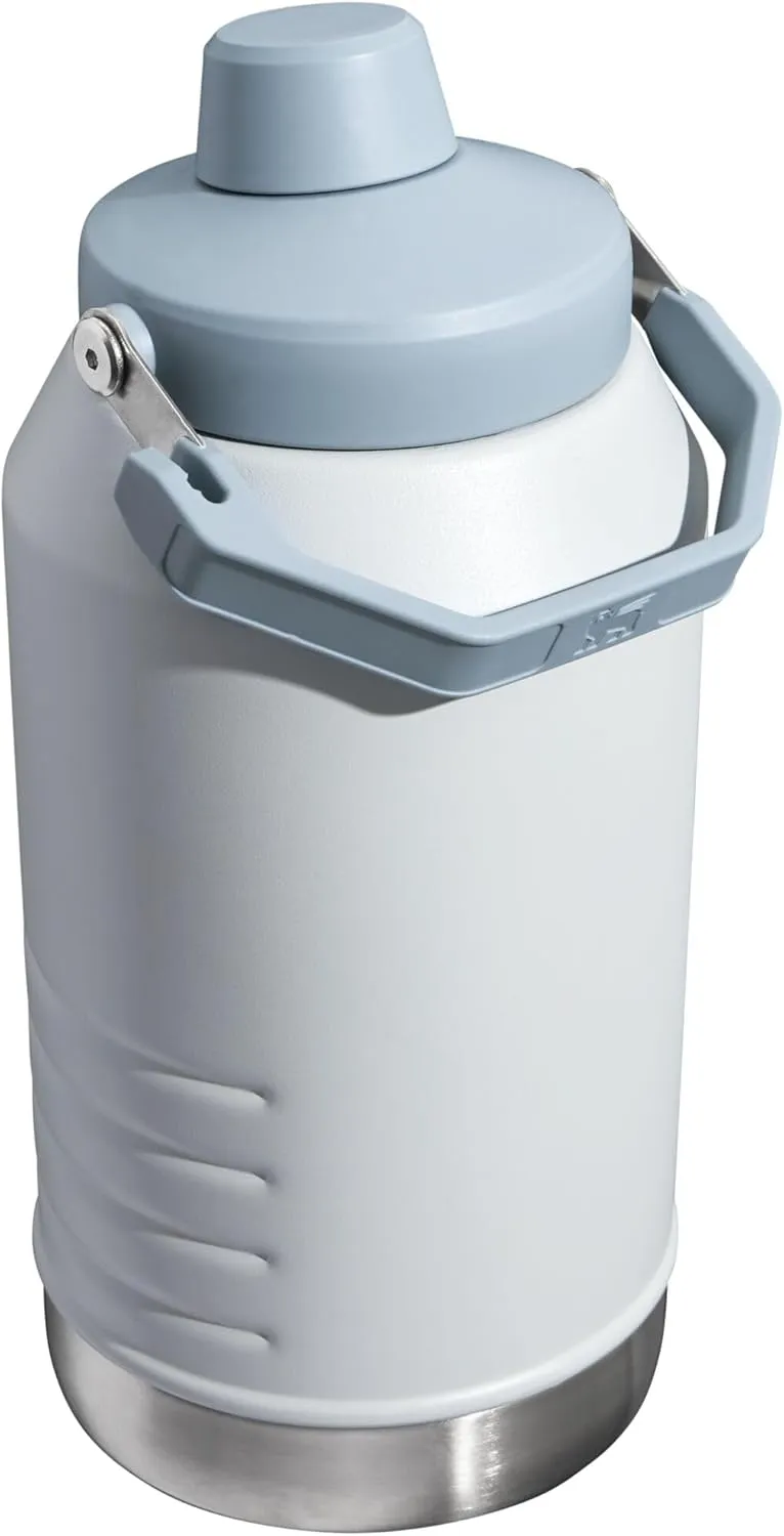 Stanley IceFlow Fast Flow Jug with Handle 96 oz | Twist On Angled Spout Lid | Leakproof for Travel and Sports | Insulated Stainless Steel | BPA-Free | Fog