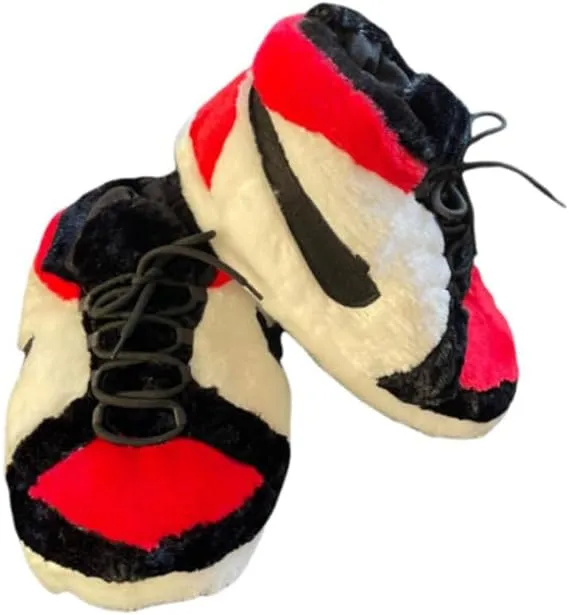 Stardust Gemstones Fluffy Warm Home Shoes for Men and Women Sneaker Slippers Comfy Kicks Winter Warm Plush Slippers Fleece Lined Sneakers Anti-skid Rubber Sole Fluffy Shoes