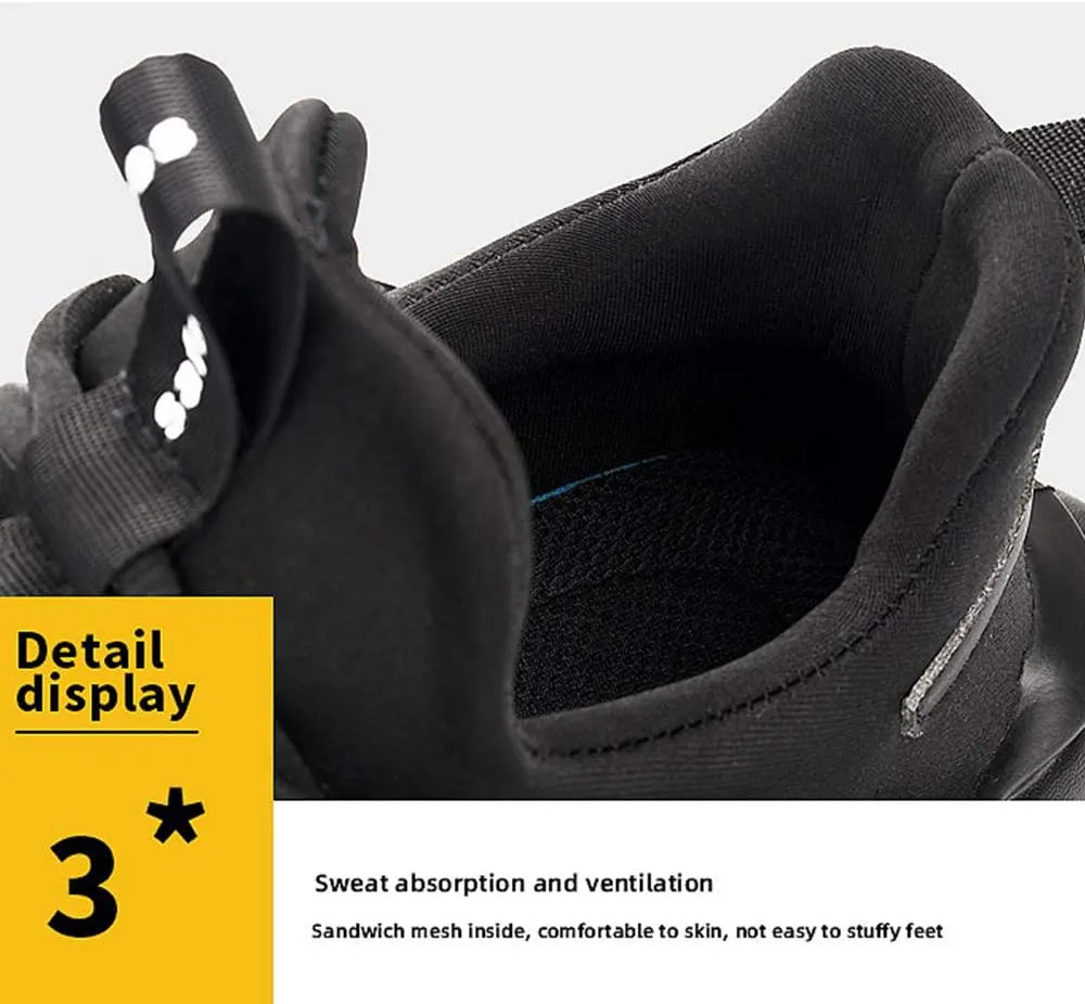 Steel Toe Safety Shoes for Men Women Work Sneakers Breathable Lightweight Industrial & Construction Shoe