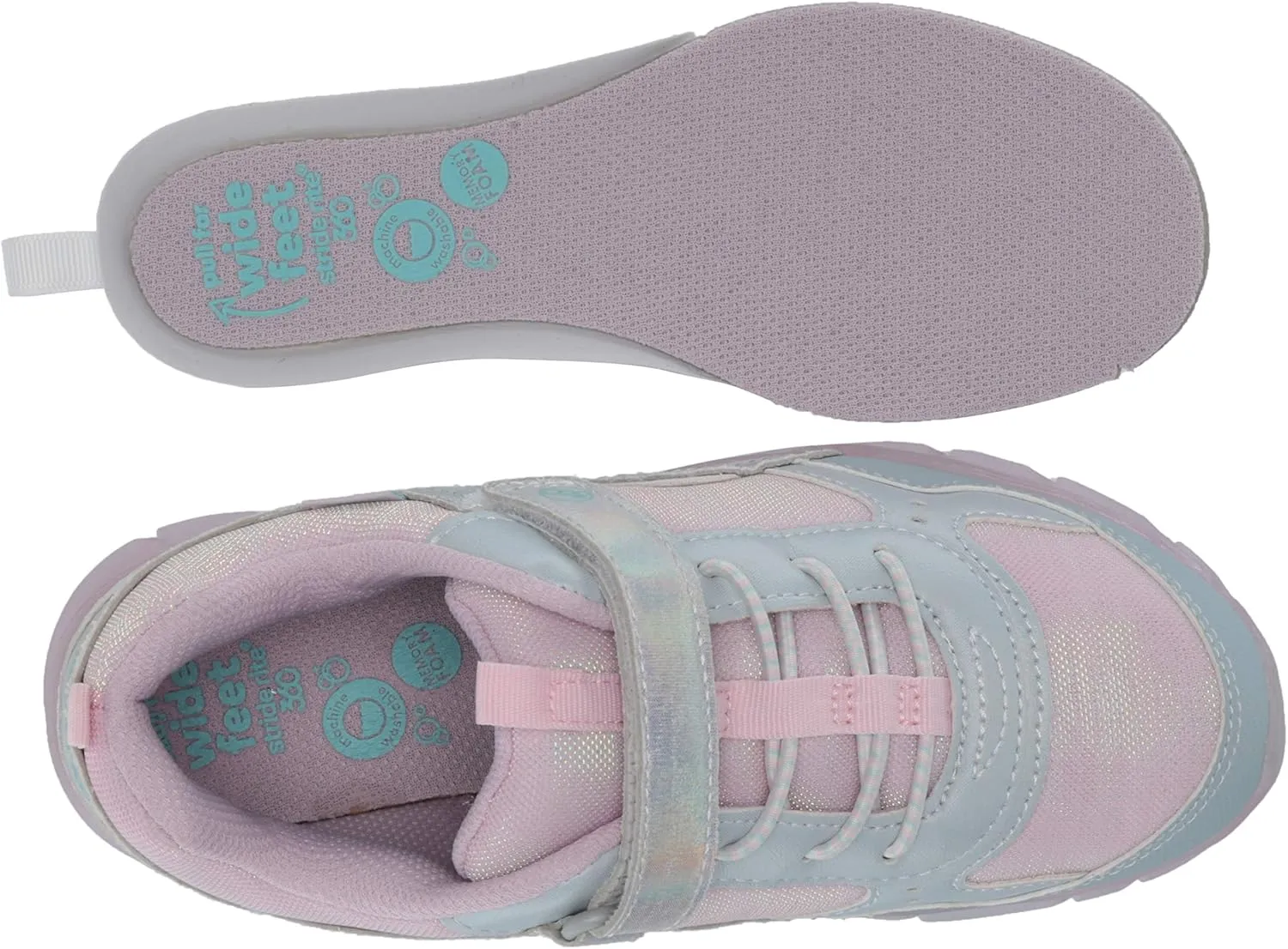 Stride Rite 360 Unisex-Child Marcel Width Insole Lighted Athletic Sneaker