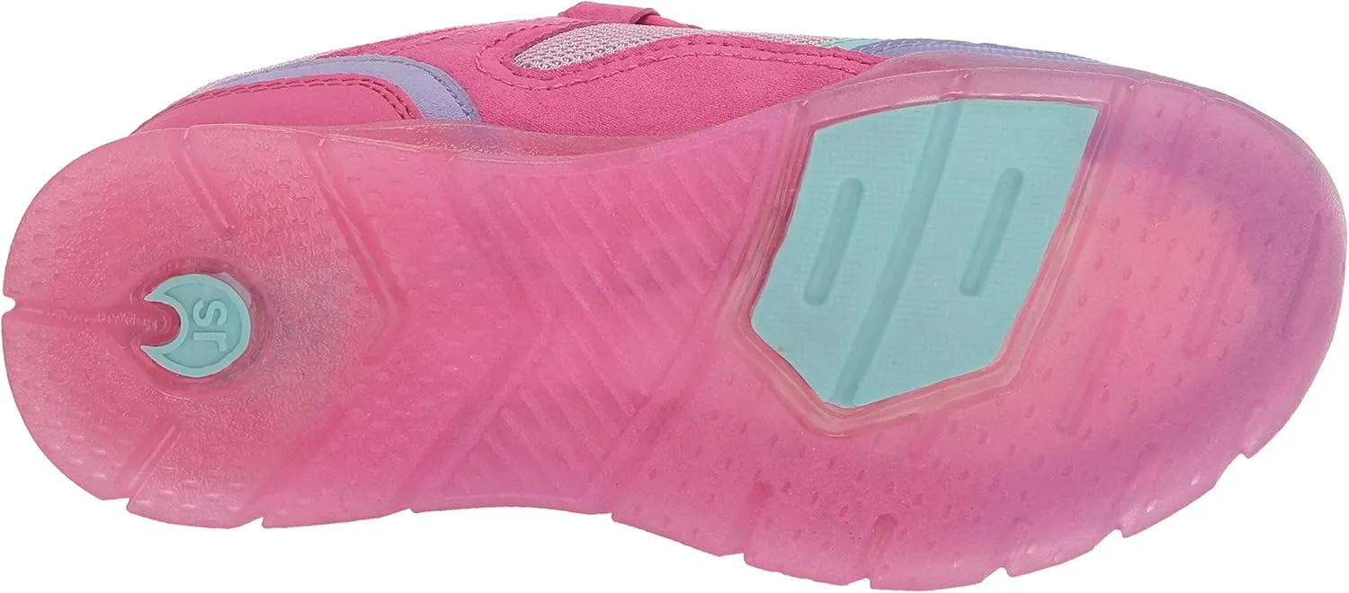 Stride Rite Girl's Marcel Anti-Microbial Dual Width Insole Lighted Athletic Sneaker