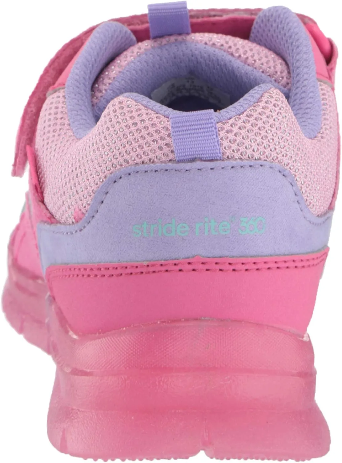 Stride Rite Girl's Marcel Anti-Microbial Dual Width Insole Lighted Athletic Sneaker