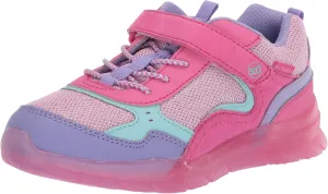 Stride Rite Girl's Marcel Anti-Microbial Dual Width Insole Lighted Athletic Sneaker
