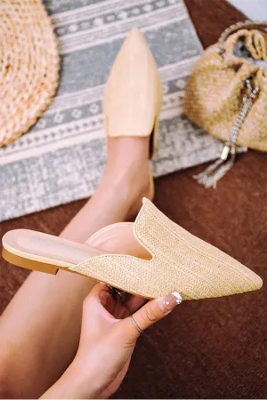 Summer Woven Mule
