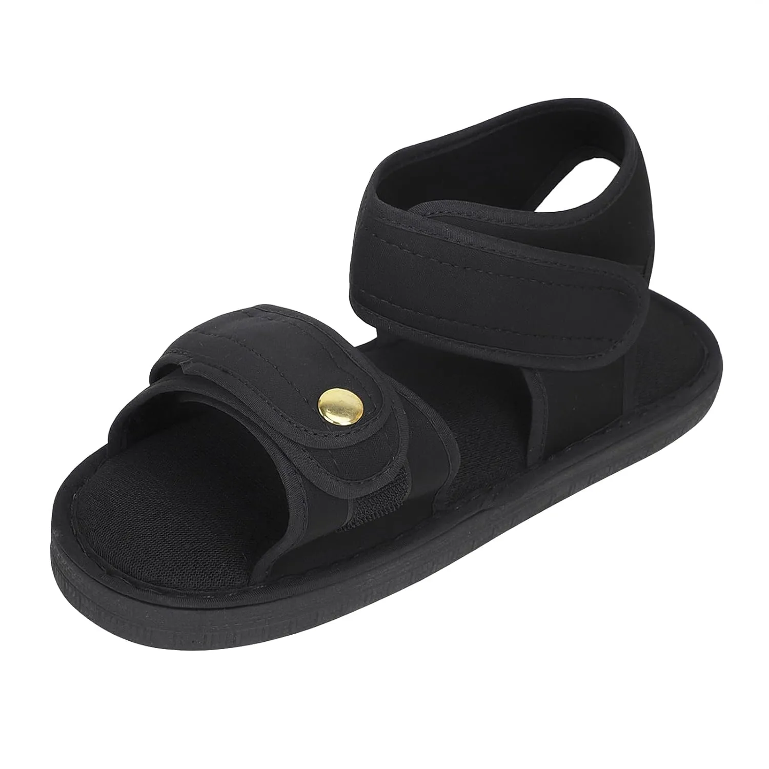 Surgical Shoe Walking Cast Shoe, Post-op Shoe for Broken Foot or Toe, Lightweight Medical Walking Boot with Adjustable Strap for Post Surgery, Fractured Foot, Sprains - Left or Right Foot (Large)