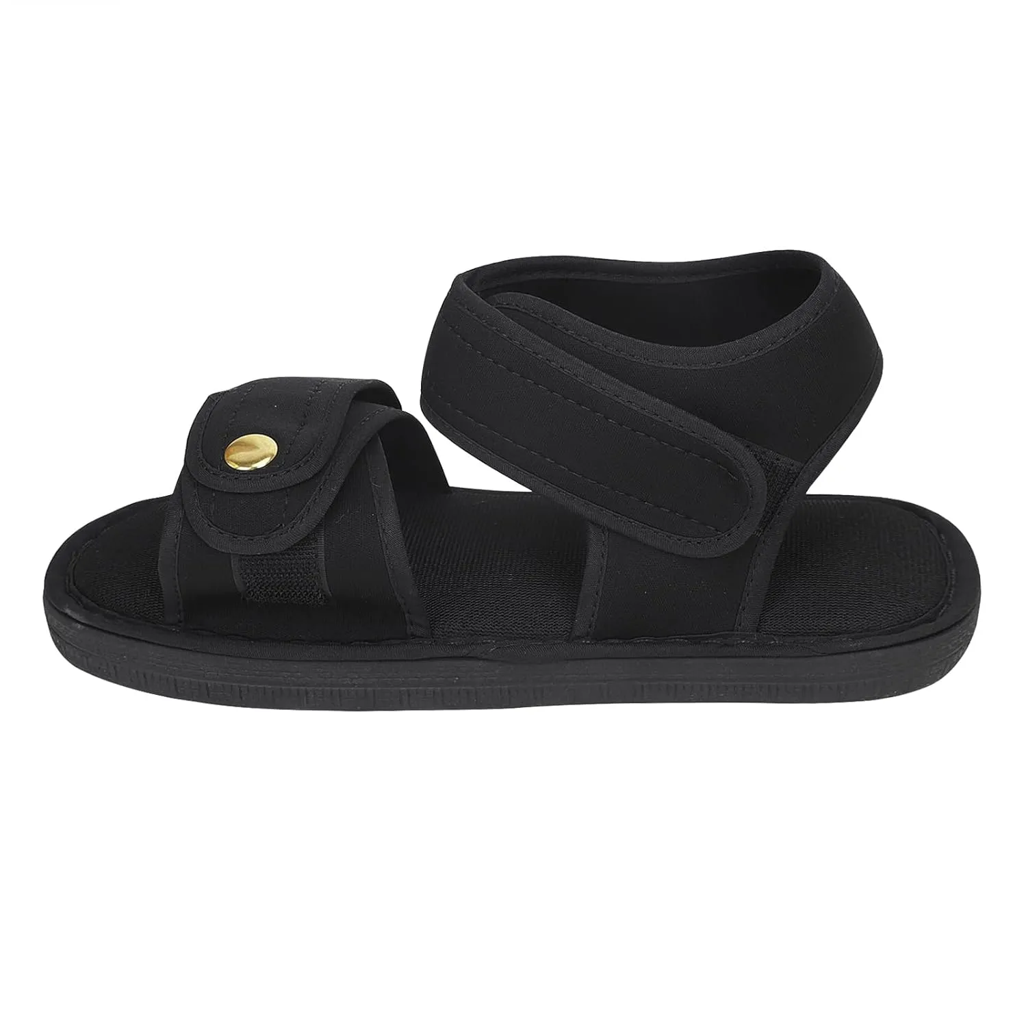 Surgical Shoe Walking Cast Shoe, Post-op Shoe for Broken Foot or Toe, Lightweight Medical Walking Boot with Adjustable Strap for Post Surgery, Fractured Foot, Sprains - Left or Right Foot (Large)
