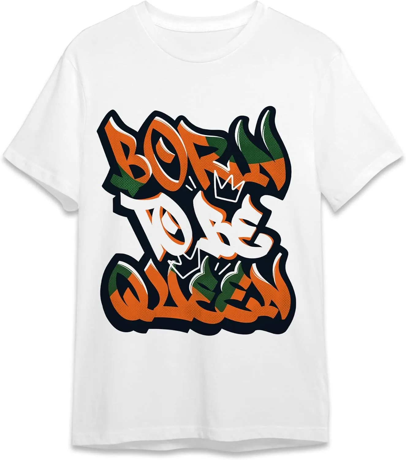T-Shirt Unisex Matching Dunk Low Miami (Born to Be Queen)