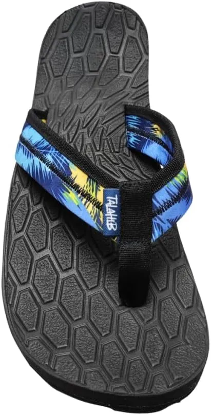 Talahib Tough Mens All Terrain Flipflops Durable Recycled Tire Outsole Slippers
