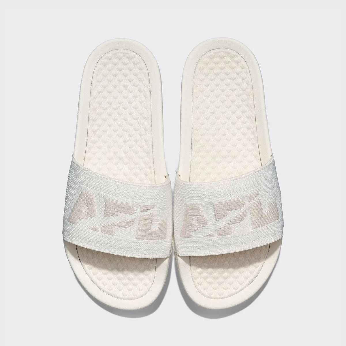 TechLoom Ivory Logo Optimized / High-tech-enabled Women's Big Slide Beach