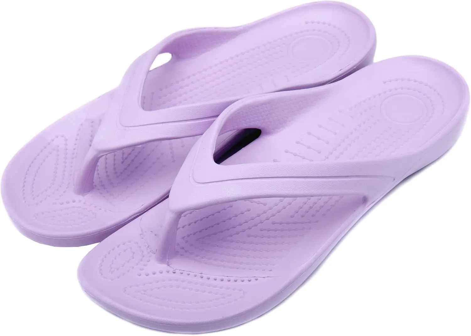 Temi Women's Flip Flops,Soft Lightweight Sandals for Women Anti Slip Casual Slippers Shower Beach Pool Bathroom Flat Slides Shoes