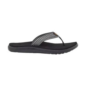 Teva Women's Voya Flip Flop - Bar Street White Multi