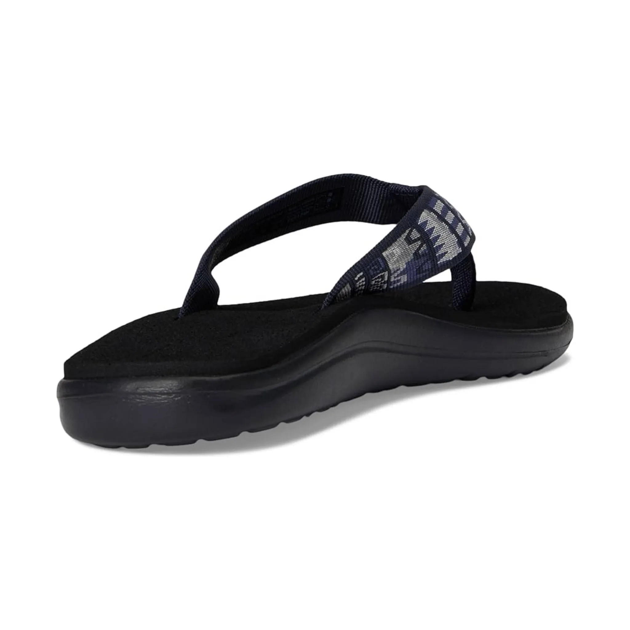 Teva Women's Voya Flip Flop - Geo Mashup Navy