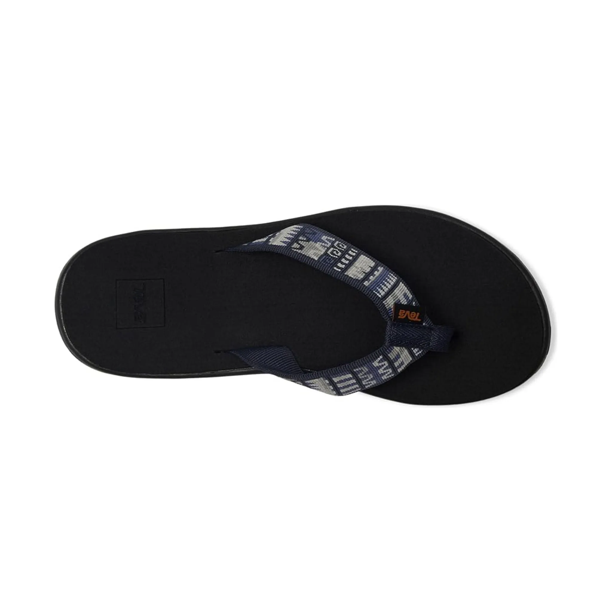 Teva Women's Voya Flip Flop - Geo Mashup Navy