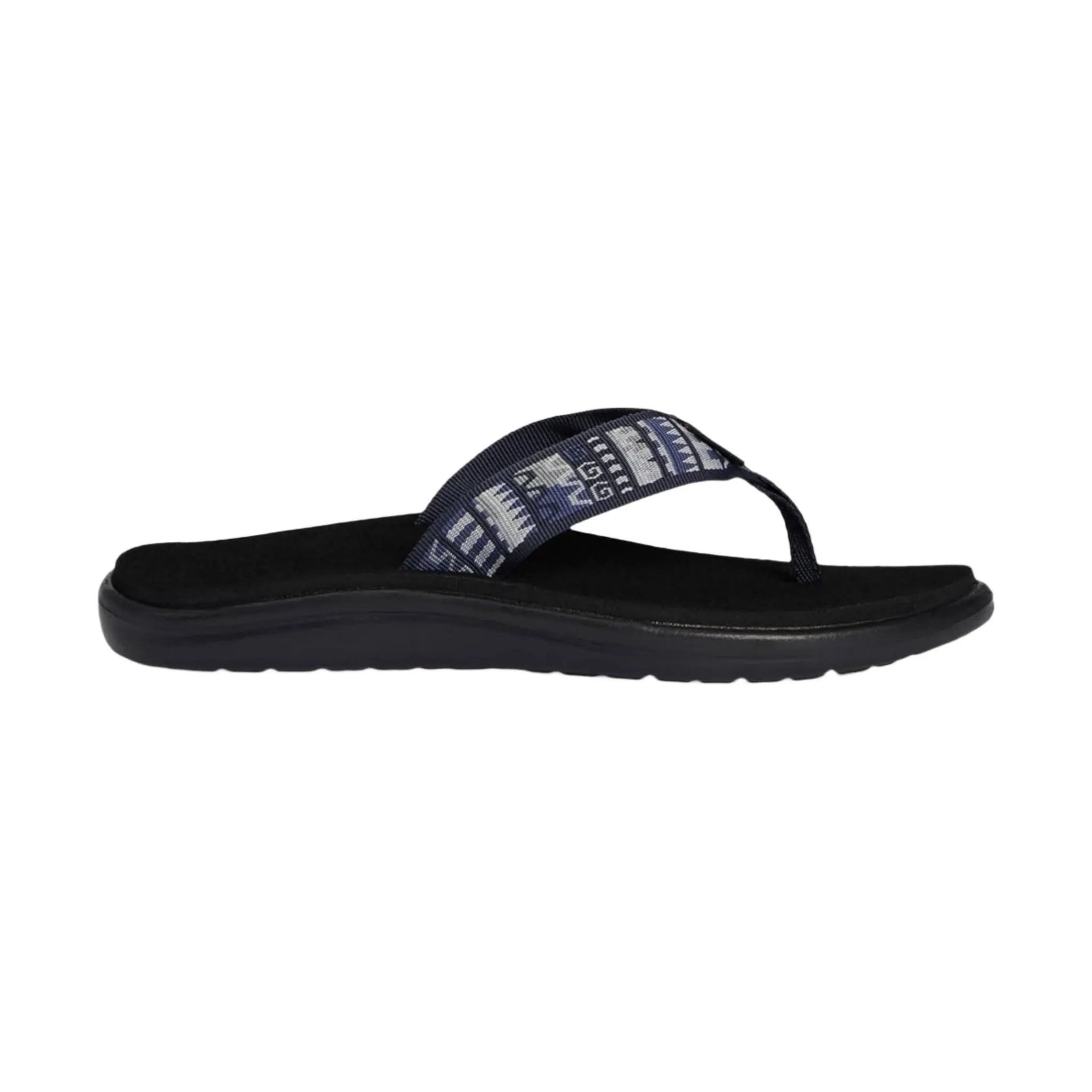 Teva Women's Voya Flip Flop - Geo Mashup Navy