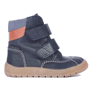 TEX-boot with  decorative contrast stitching