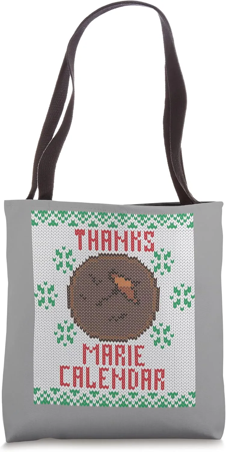 Thanks Marie Calendar, love Sharon Weiss's Christmas Sweater Tote Bag