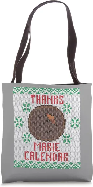 Thanks Marie Calendar, love Sharon Weiss's Christmas Sweater Tote Bag