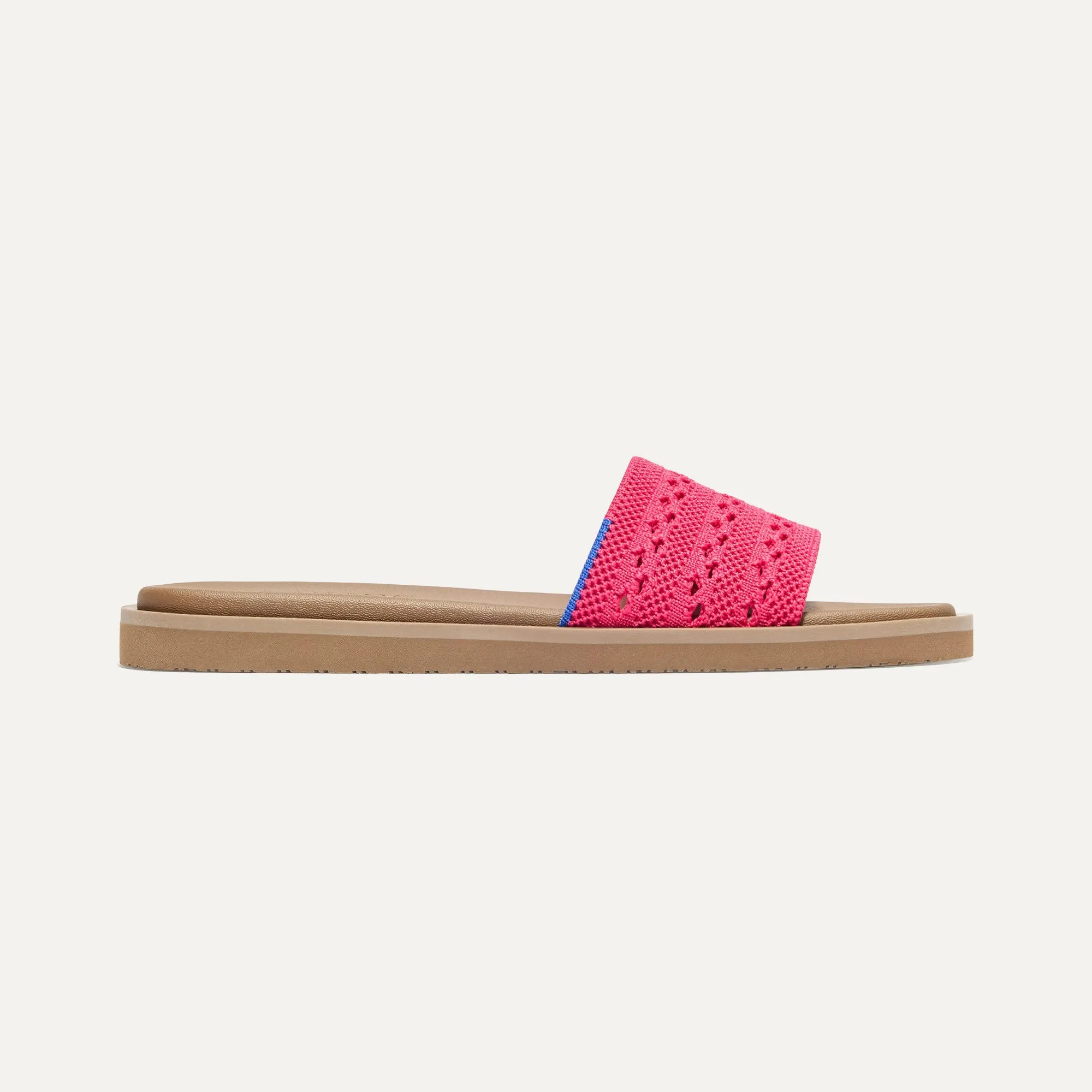 The Slide Sandal - Rouge Crochet