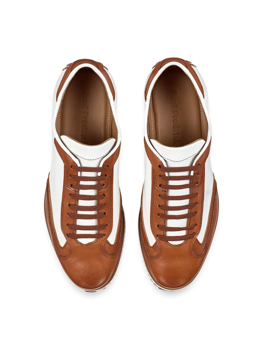 Theo Sneaker - Chestnut/white