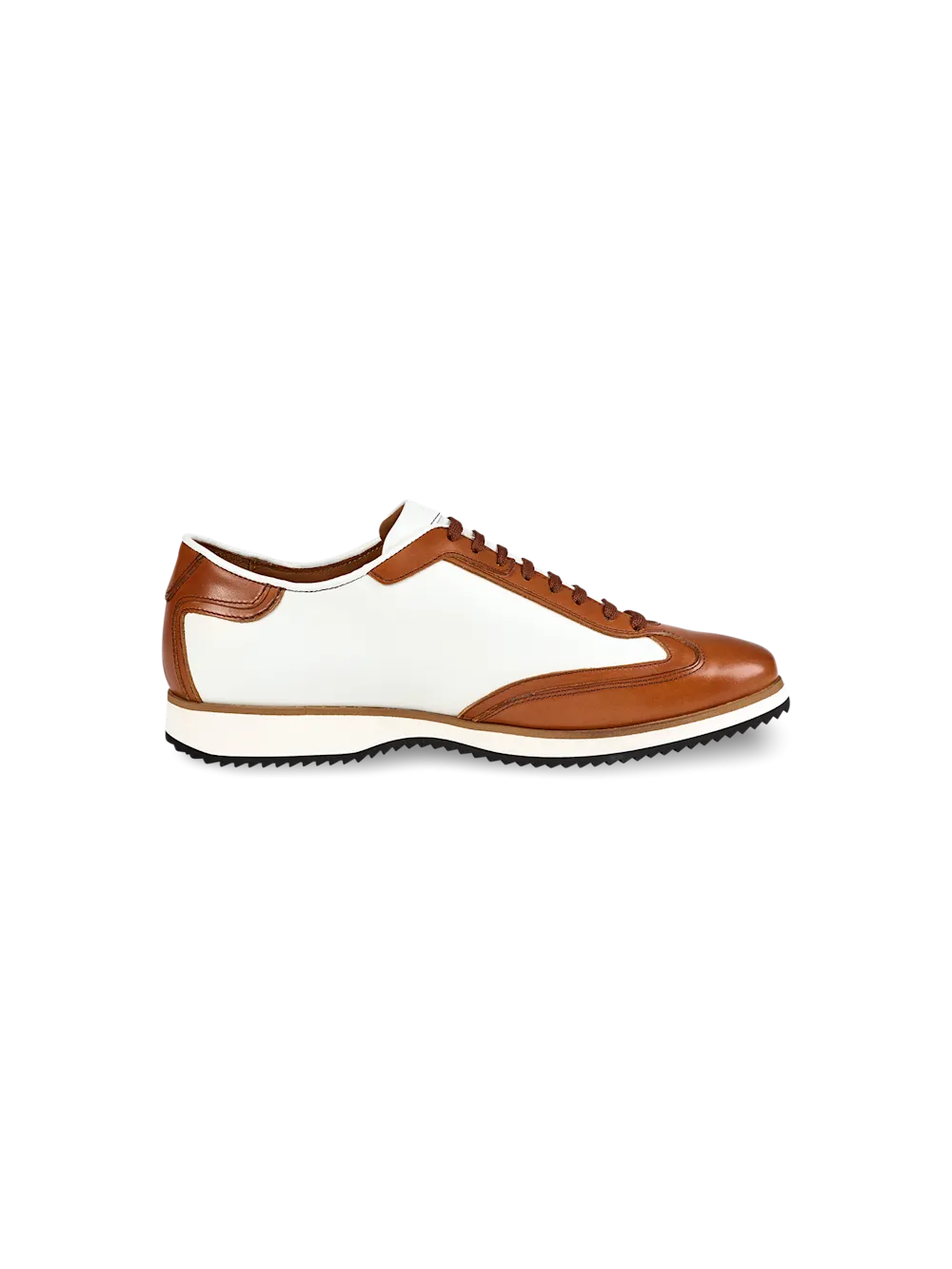 Theo Sneaker - Chestnut/white