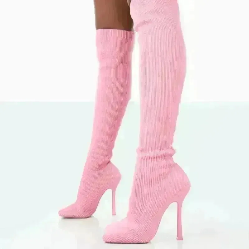 Thigh High Boots Women Over The Knee Long Boots Fashion Shoes
