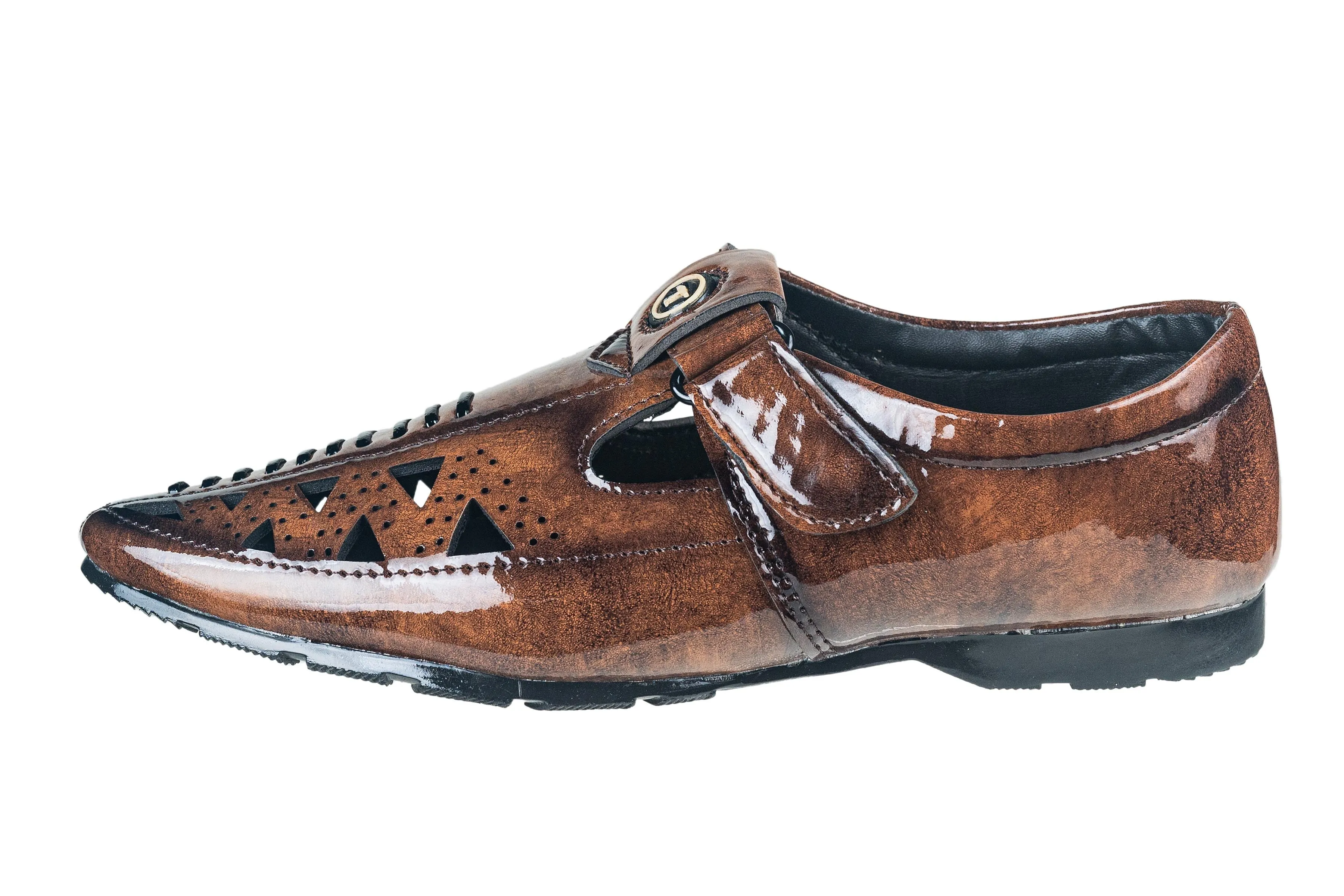 Titas Boys Tan Casual Shoe