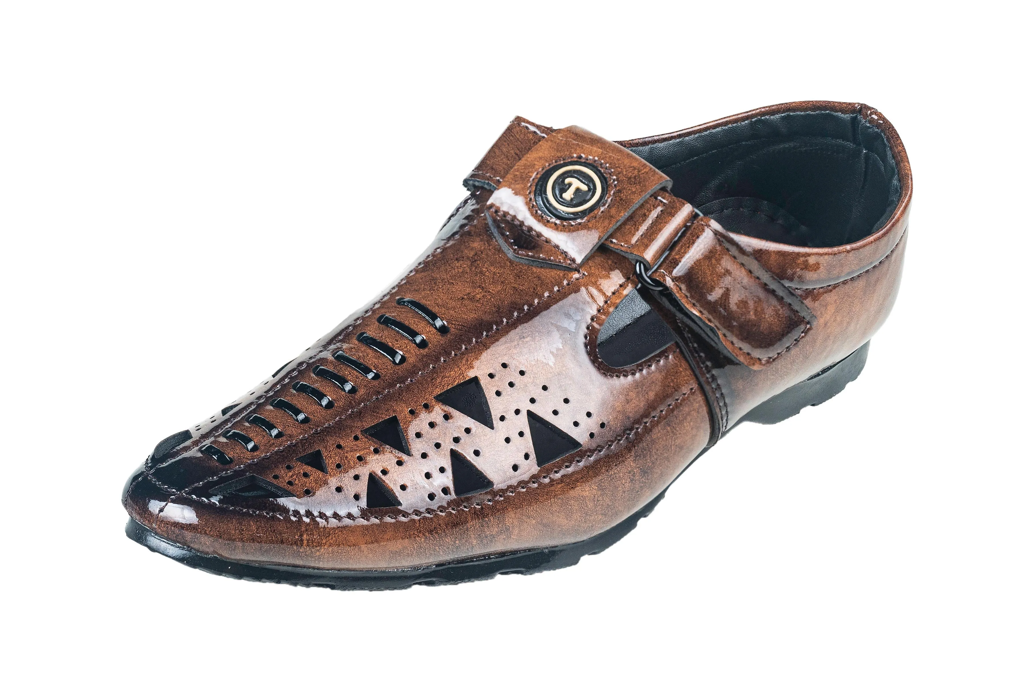 Titas Boys Tan Casual Shoe