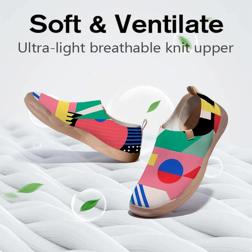 Tourist Shoes, Casual and Comfortable Casual Shoes, Lightweight, Comfortable and Fashionable Women's Art Loafers