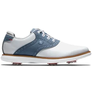 Traditions Cleated Laced White/Blue/White