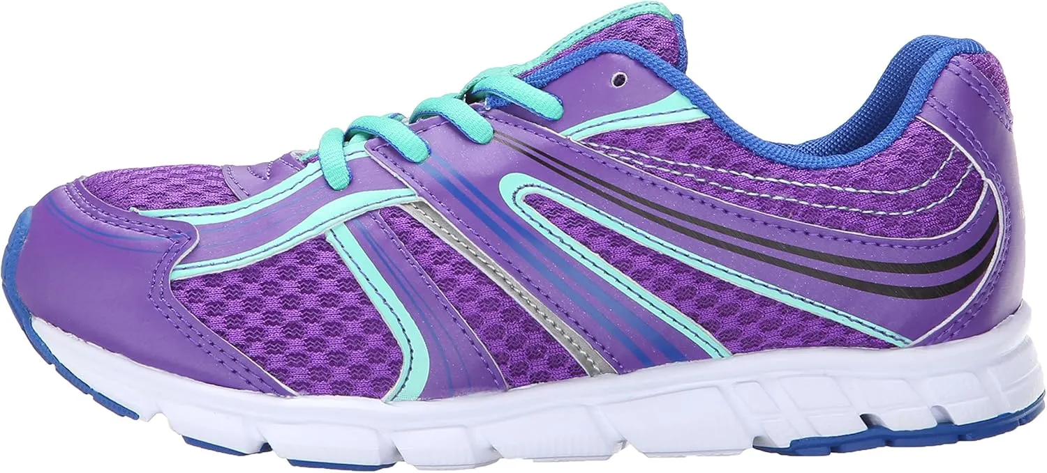 TSUKIHOSHI 3583 DASH Lace-Up Machine Washable Child Sneaker Shoe with Wide Toe Box and Slip-Resistant, Non-Marking Outsole - For Toddlers and Little Kids, Ages 1-8