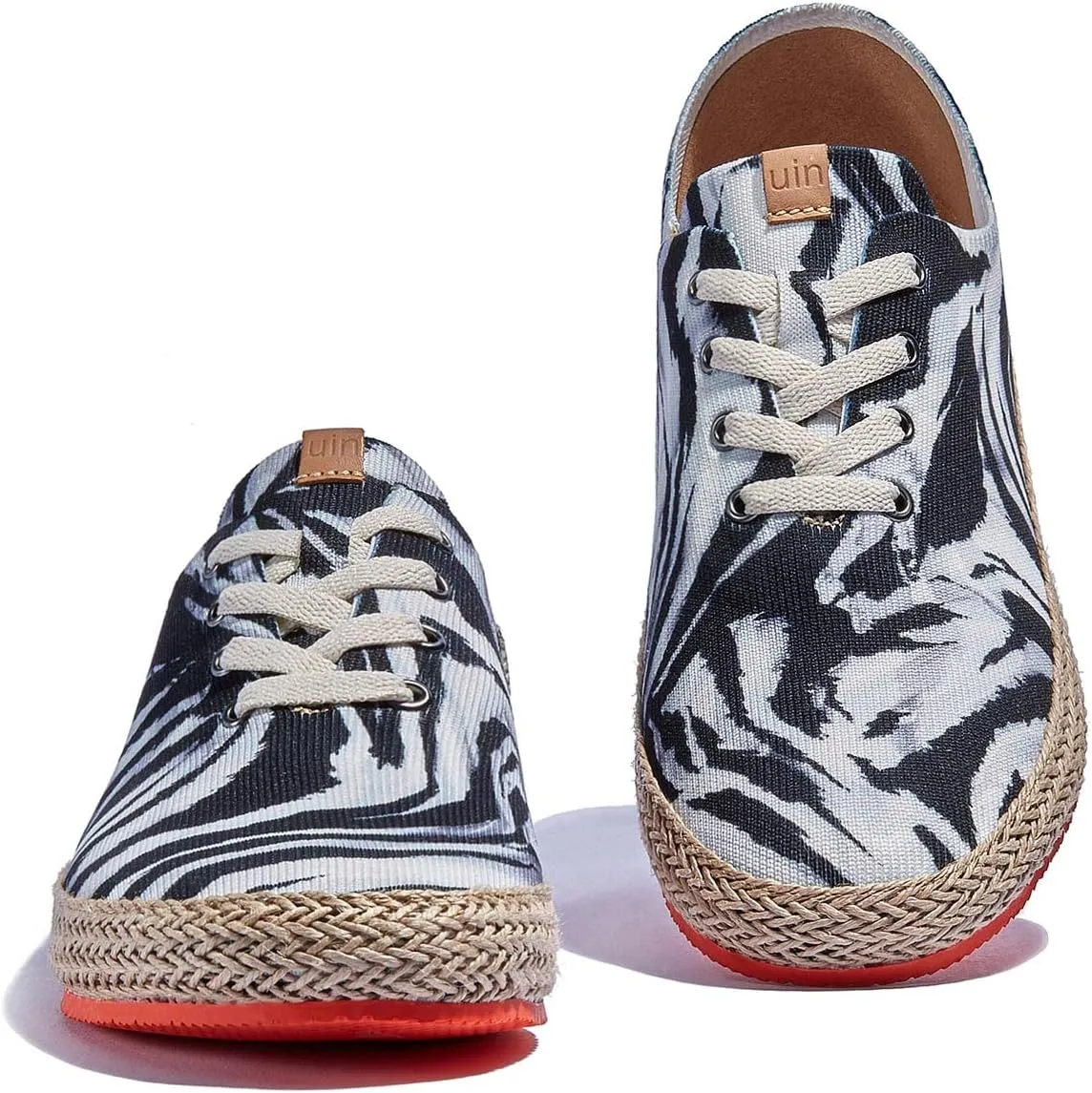 UIN Men's Art Painted Walking Casual Travel Shoes Lightweight Comfort Fashion Sneaker Formentera Series