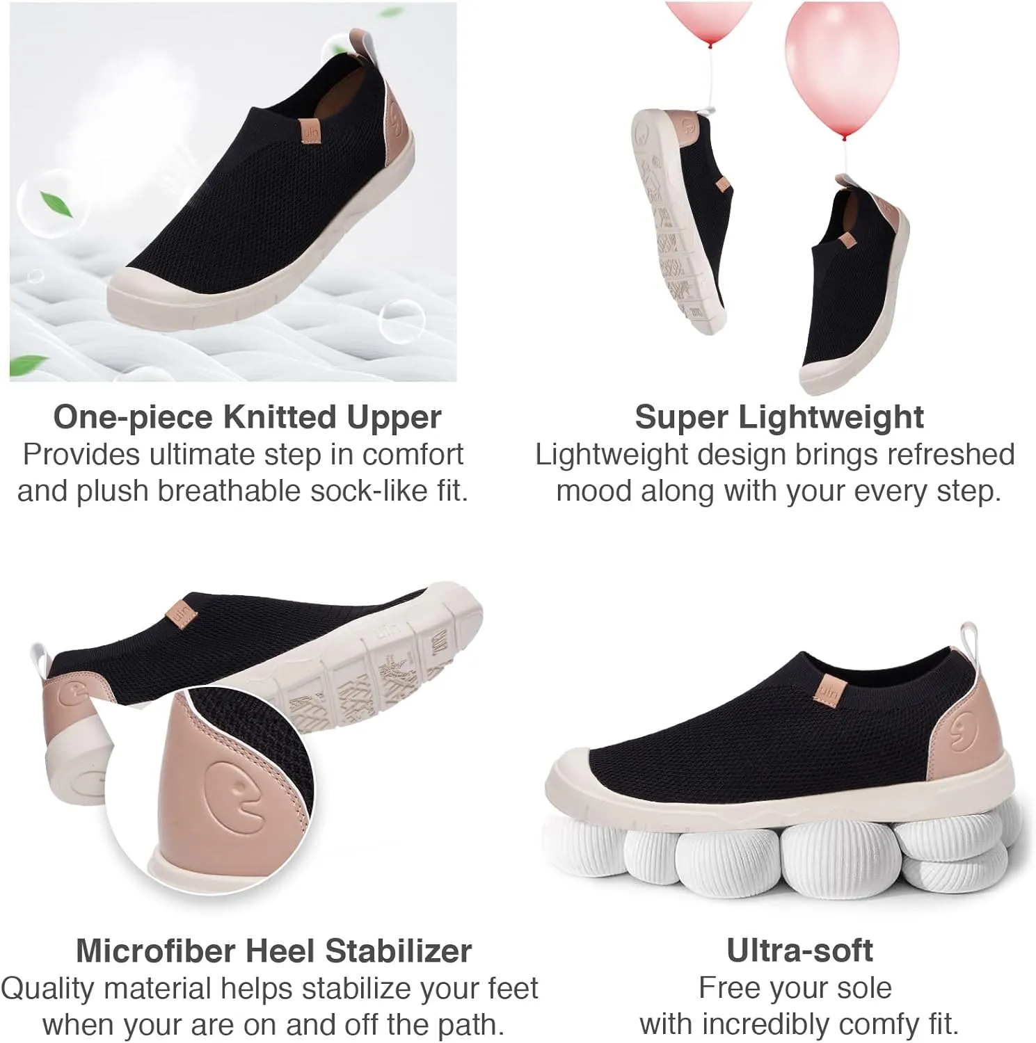UIN Men's Fashion Sneakers Lightweight Walking Casual Slip Ons Comfortable Canvas Art Painted Travel Shoes Cadiz