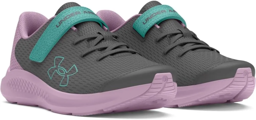 Under Armour Kids' Pre School Pursuit 3 Big Logo Alternate Closure Running Shoe
