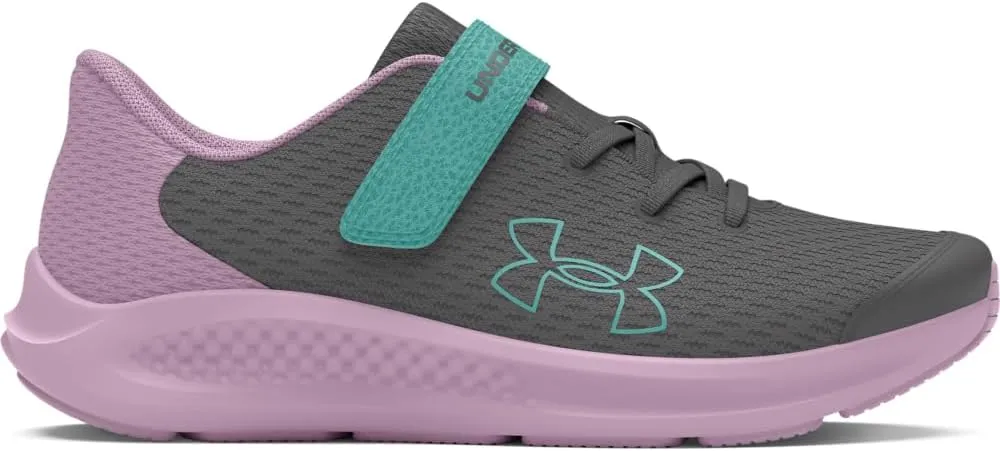 Under Armour Kids' Pre School Pursuit 3 Big Logo Alternate Closure Running Shoe