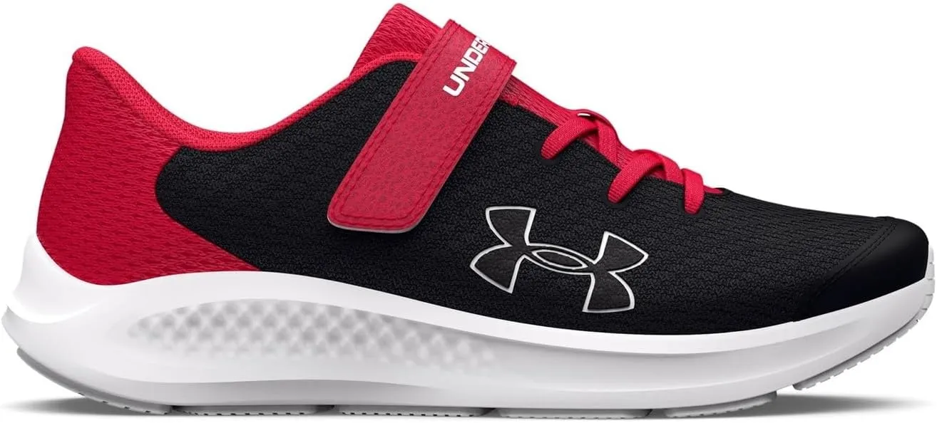 Under Armour Unisex-Child Pre School Pursuit 3 Big Logo Alternate Closure Running Shoe
