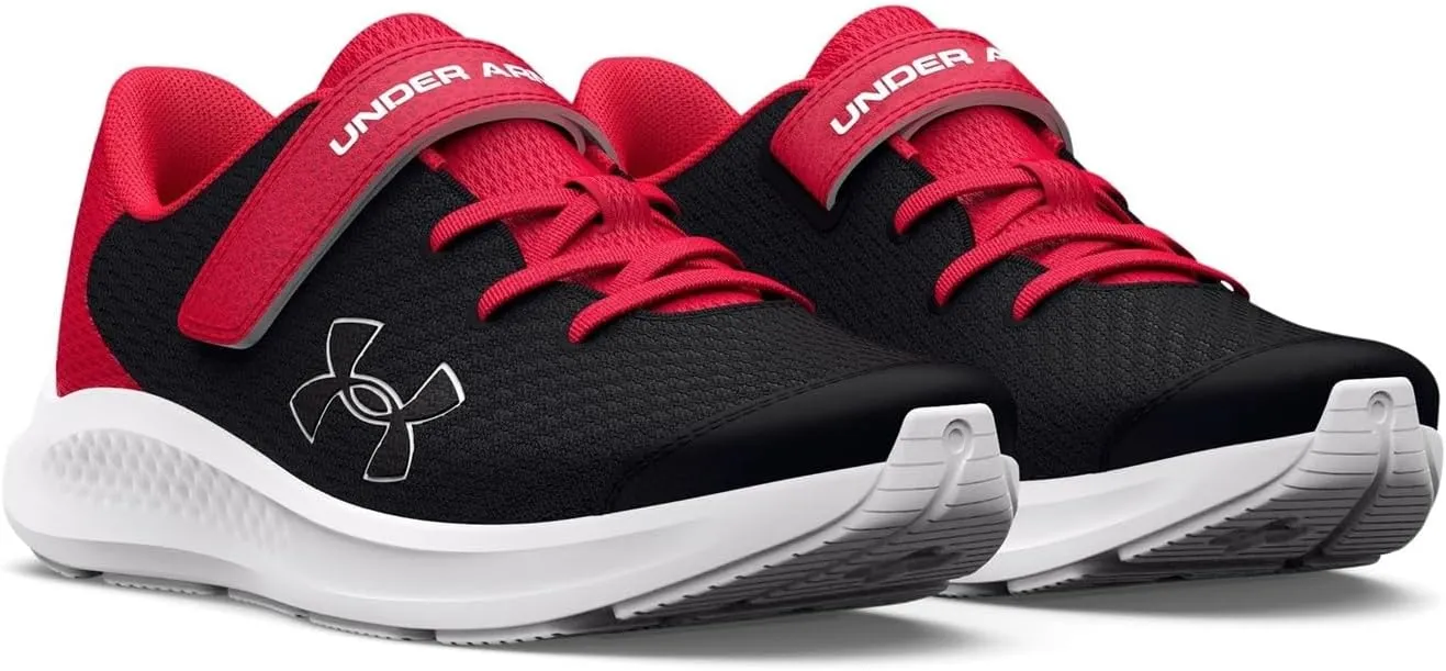 Under Armour Unisex-Child Pre School Pursuit 3 Big Logo Alternate Closure Running Shoe