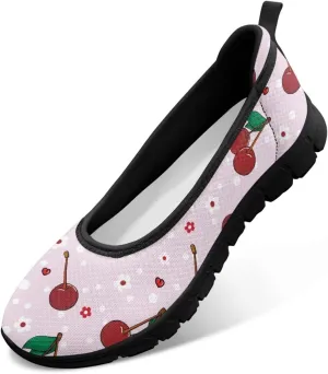 UNICEU Women's Slip On Casual Shoes Breathable Mesh Fashion Loafers Lightweight Non-Slip Comfort Walking Work Sneakers