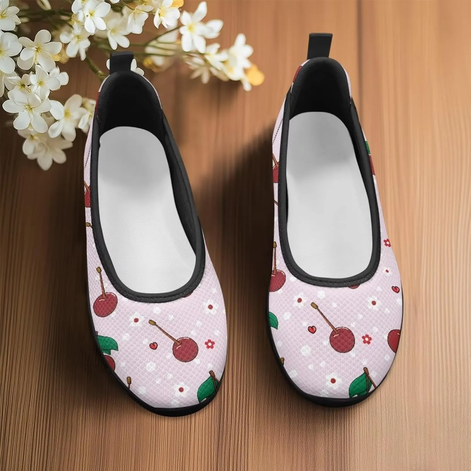 UNICEU Women's Slip On Casual Shoes Breathable Mesh Fashion Loafers Lightweight Non-Slip Comfort Walking Work Sneakers