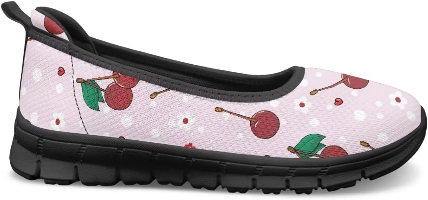 UNICEU Women's Slip On Casual Shoes Breathable Mesh Fashion Loafers Lightweight Non-Slip Comfort Walking Work Sneakers