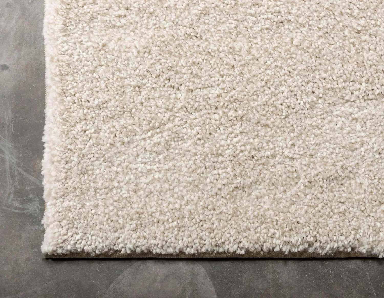 Unique Loom Solo Collection Area Rug - Calabasas (2' 2" x 6' 7" Runner, Ivory)