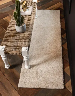 Unique Loom Solo Collection Area Rug - Calabasas (2' 2" x 6' 7" Runner, Ivory)