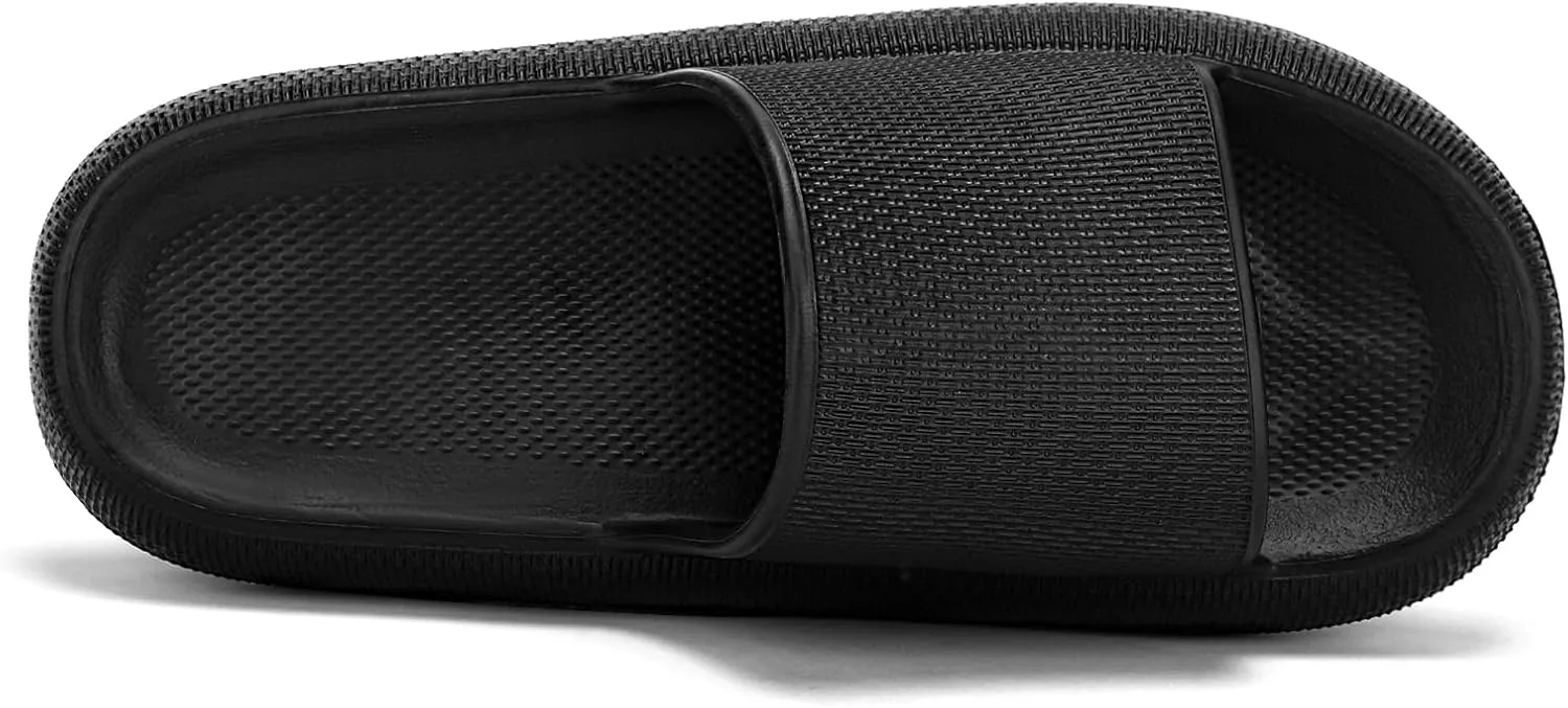 Unisex-Adult Cloud Slides House Pillow Slippers Comfort and Cushioned Thick Sole