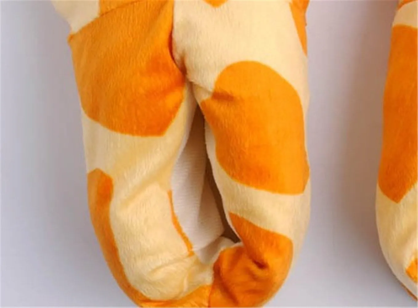 Unisex Cozy Flannel House Monster Slippers Halloween Animal Costume Paw Claw Shoes