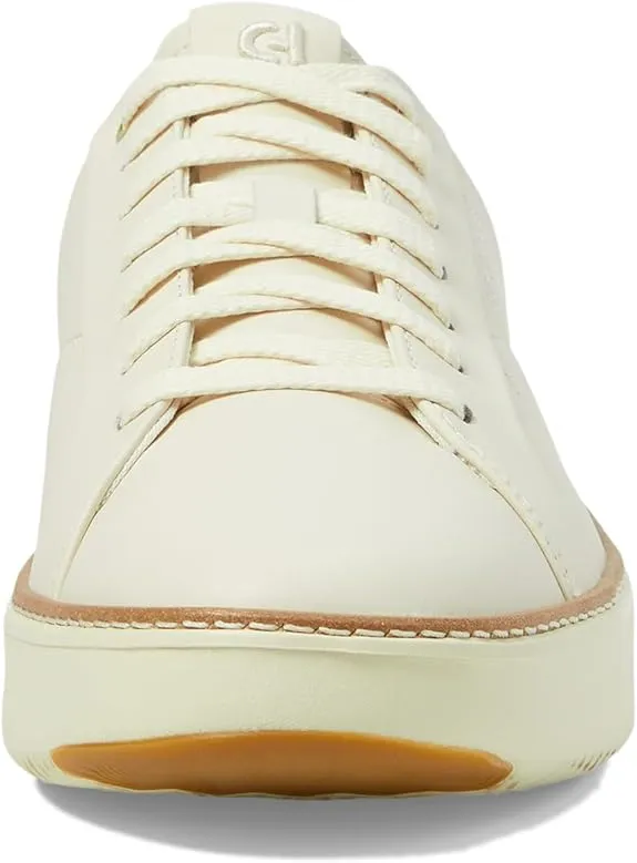 Up Haan Cole Leather Effortless Low Topspin Top Grandpro Percentage-off Ivory Quilted Lace Sneakers