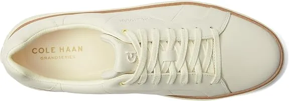 Up Haan Cole Leather Effortless Low Topspin Top Grandpro Percentage-off Ivory Quilted Lace Sneakers