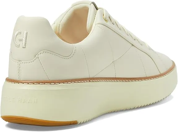 Up Haan Cole Leather Effortless Low Topspin Top Grandpro Percentage-off Ivory Quilted Lace Sneakers