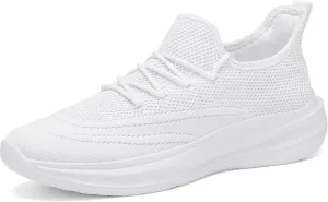 VAMJAM Men's Running Shoes Slip On Walking Shoes Non Slip Lightweight Workout Breathable Gym Sneakers Fashion Mesh Sneakers