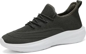VAMJAM Men's Running Shoes Slip On Walking Shoes Non Slip Lightweight Workout Breathable Gym Sneakers Fashion Mesh Sneakers
